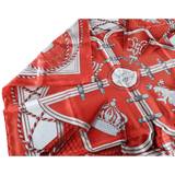 HERMES - 1998 Societe Suisse France 100th Anniversary - Henri d’Origny - Twill Silk Scarf 90 cm