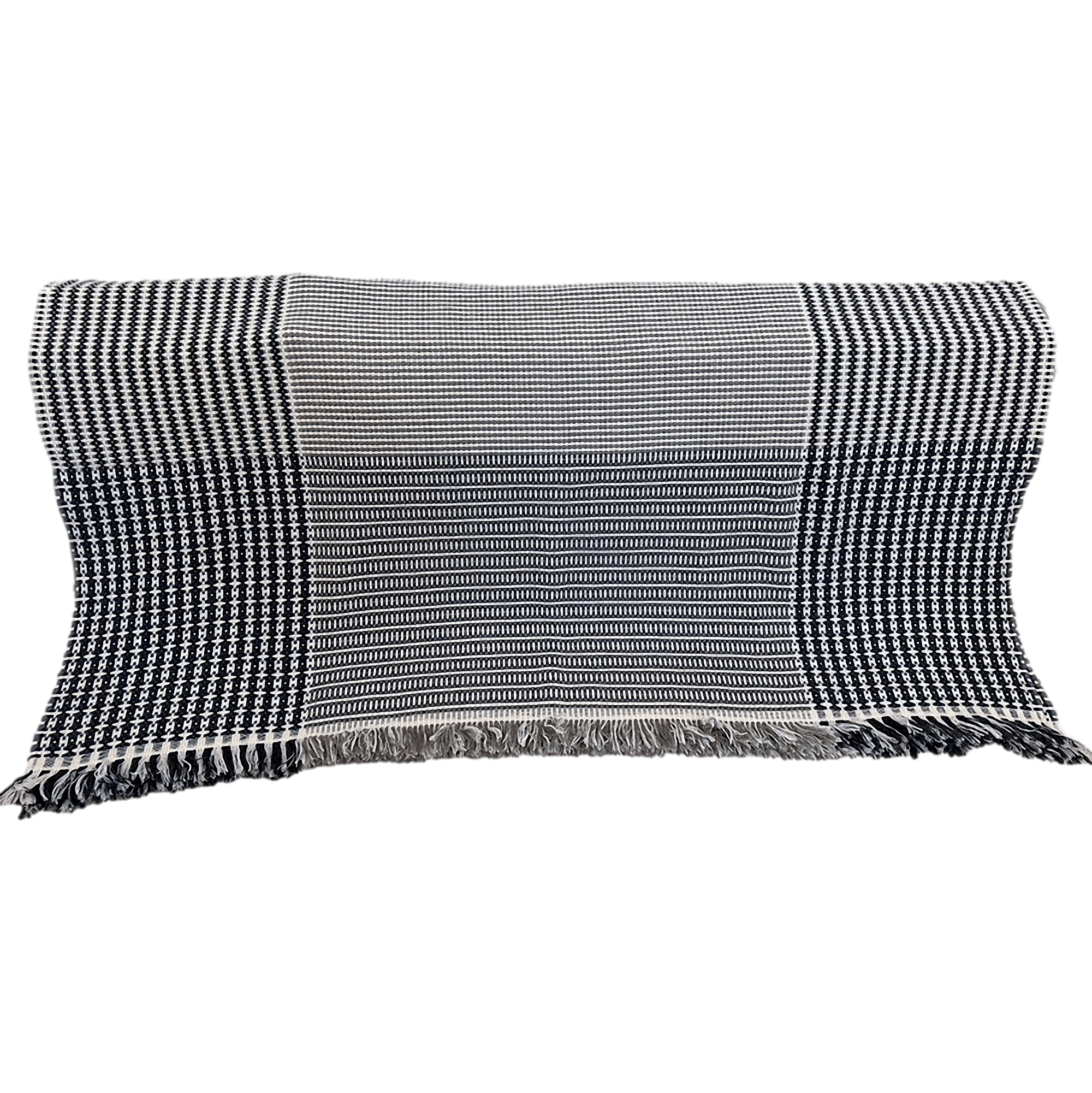 HERMES H 100% Cashmere Hand Made in Nepal Blanket 140 x 170 cm