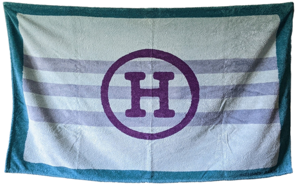 HERMES H EN VOYAGE Terry Beach Towel 90 x 150 cm