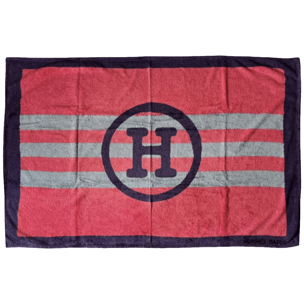 HERMES H en Voyage Terry Beach Towels 90 x 150 cm
