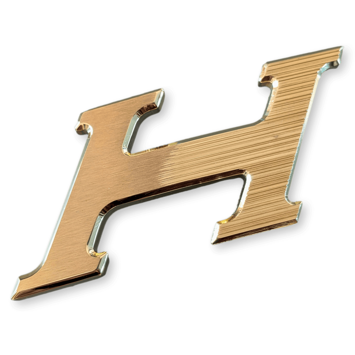 HERMES H Speed Belt Buckle 32 mm Permabrass Satin Finish Unworn