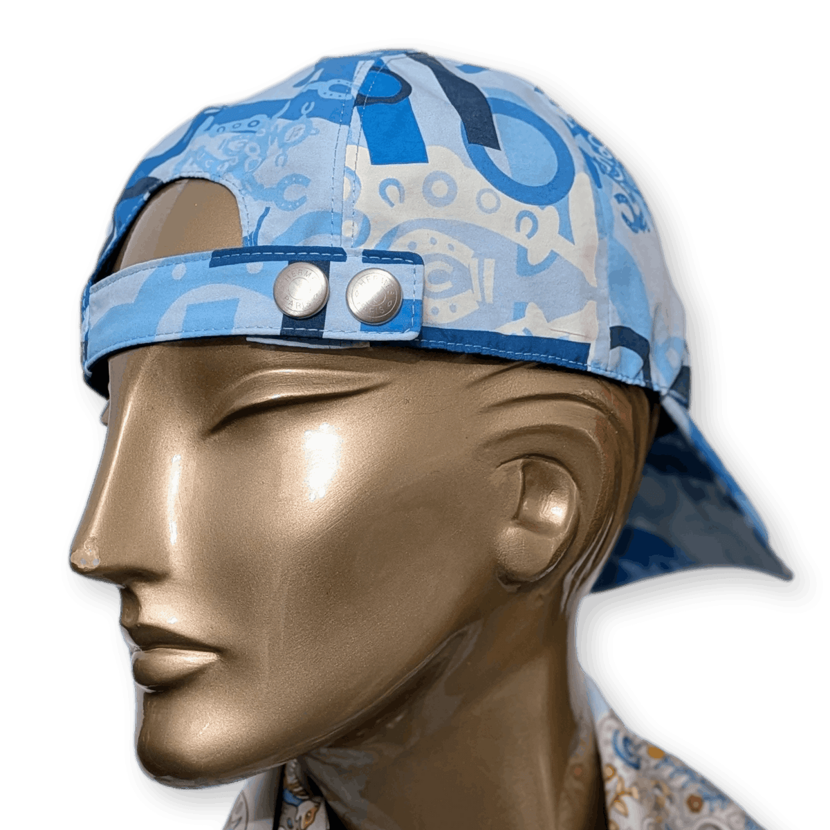 HERMES Hello Mr Farrier Robot Cap Hat Mediterranee Ocean Size 59
