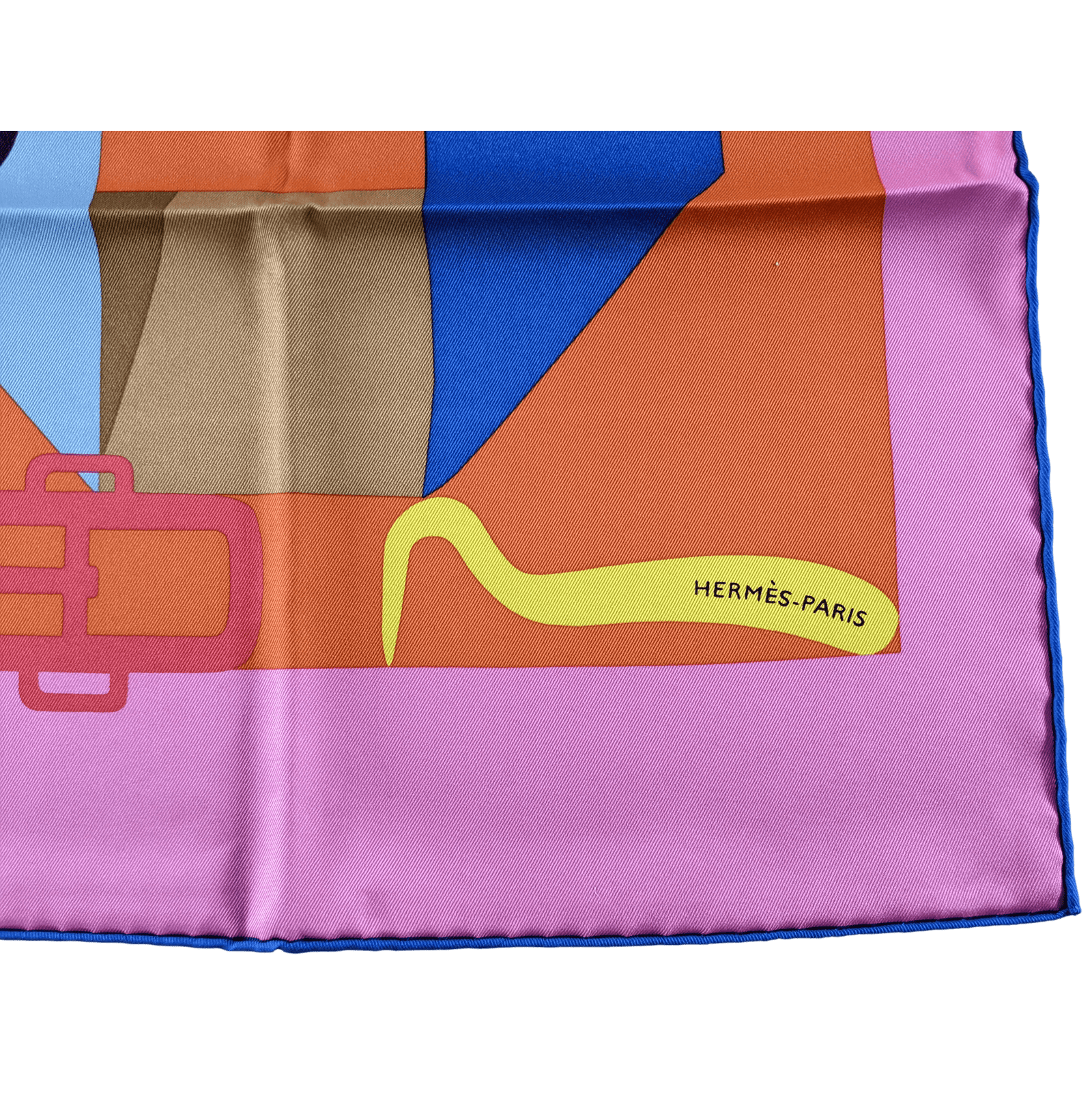 HERMES [70.1] Is This a Love Story? Vintage Silk Carre 70 x