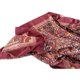 HERMES Jardins d'Armenie by Karen Petrossian Cashmere Shawl 140 x 140 cm