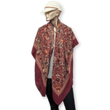 HERMES Jardins d'Armenie by Karen Petrossian Cashmere Shawl 140 x 140 cm