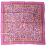 HERMES 2005 JARDINS D'ARMENIE by Karen Petrossian Twill 90 x 90 cm