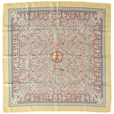 HERMES 2005 JARDINS D'ARMENIE by Karen Petrossian Twill 90 x 90 cm