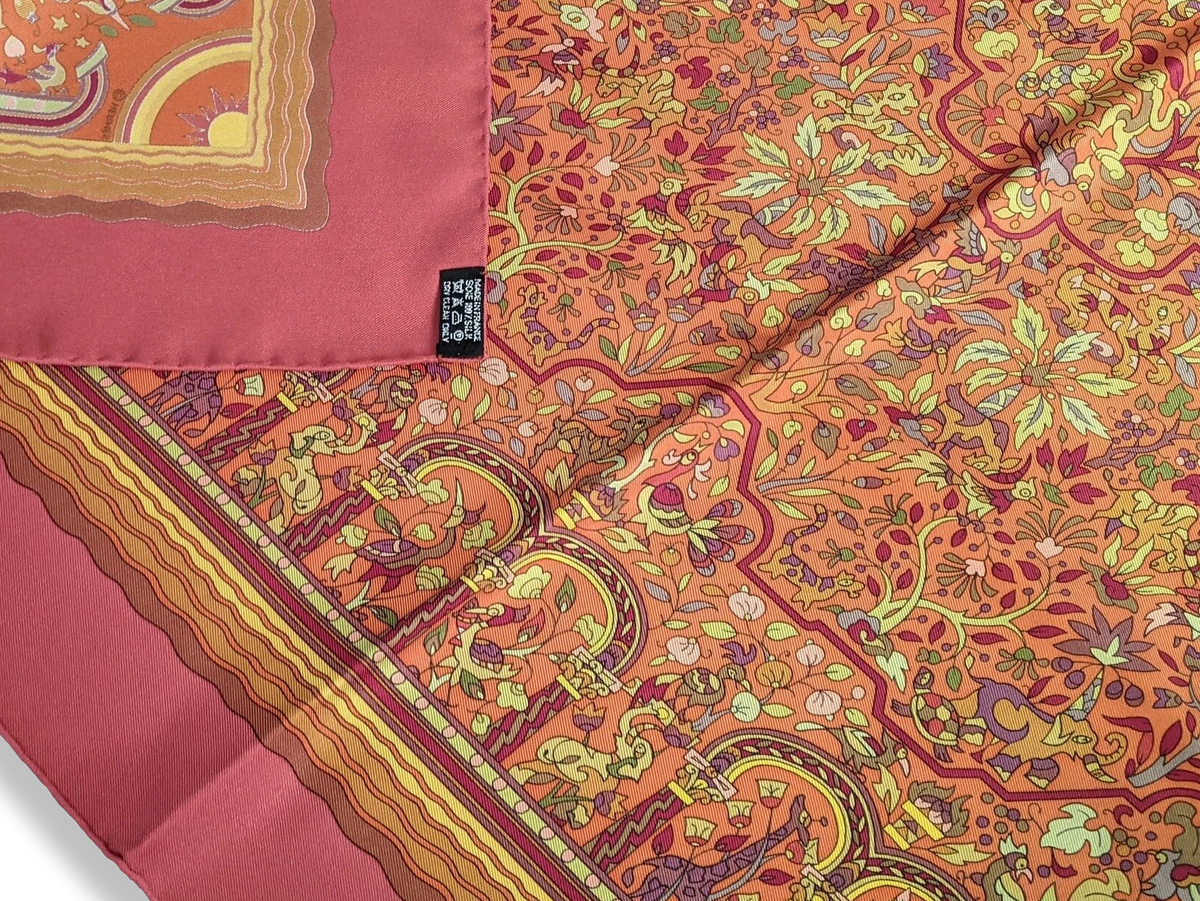 Hermes 2005 JARDINS D'ARMENIE by Karen Petrossian Twill 90, NIB!