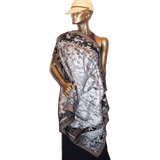 HERMES 2009 Jardins de la Nouvelle Angleterre Silk Scarf 90 x 90 cm