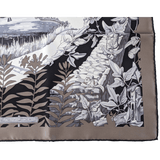 HERMES 2009 Jardins de la Nouvelle Angleterre Silk Scarf 90 x 90 cm