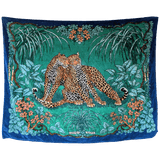 HERMES Robert Dallet Jungle Love California XXL Beach Towel 148 x 220 cm