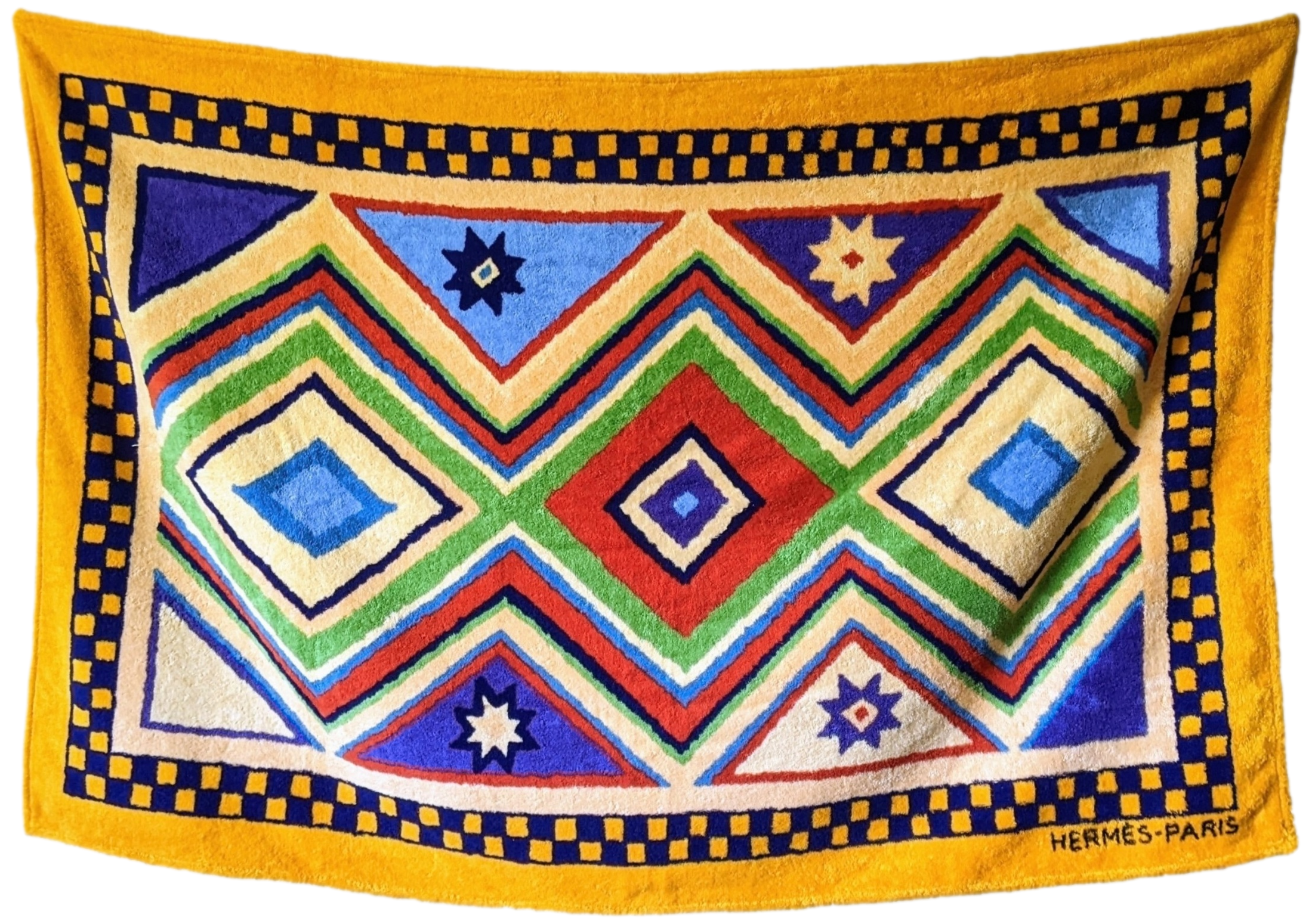 HERMES KILIM Terry Beach Towel 90 x 150 cm
