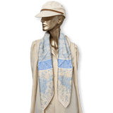 HERMES La Legende du Poisson Corail Twill 90 Scarf