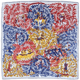 HERMES La Promenade de Platon Twill 90 Scarf 