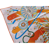 HERMES 2020 La Source de Pegase Twill Silk Scarf 90 x 90 cm,