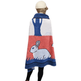 HERMES Lapins Rabbits Towel 90 x 150 cm