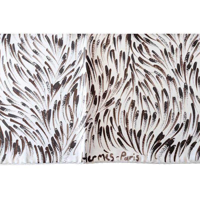 HERMES 2009 Le Reve de Gloria by Gloria Petyarre Twill Scarf 90 x 90 cm