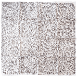 HERMES 2009 Le Reve de Gloria by Gloria Petyarre Twill Scarf 90 x 90 cm