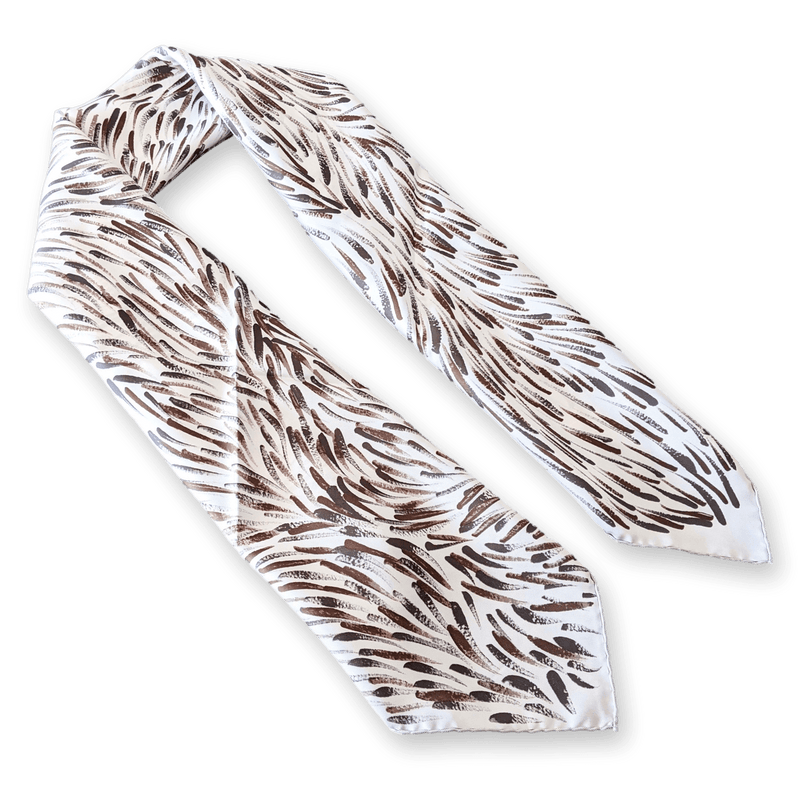 HERMES 2009 Le Reve de Gloria by Gloria Petyarre Twill Scarf 90 x 90 cm