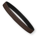 HERMES Black/Chocolat Leather Reversible Strap Belt 32 mm, Sz100