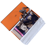 HERMES  Les Bassets Teckels Bassethound Gavroche Silk Scarf 45 x 45 cm