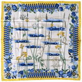 HERMES Les Bolides 24 Heures du Mans Rena Dumas Scarf 90 Silk Twill Special Edition