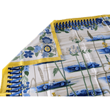 HERMES Les Bolides 24 Heures du Mans Rena Dumas Scarf 90 Silk Twill Special Edition