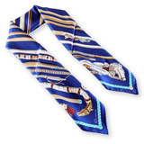 HERMES Les Cannes Twill 90 Scarf