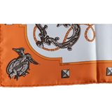 HERMES Les Clefs for UBS Exclusive Limited Twill Silk Scarf 90 x 90 cm