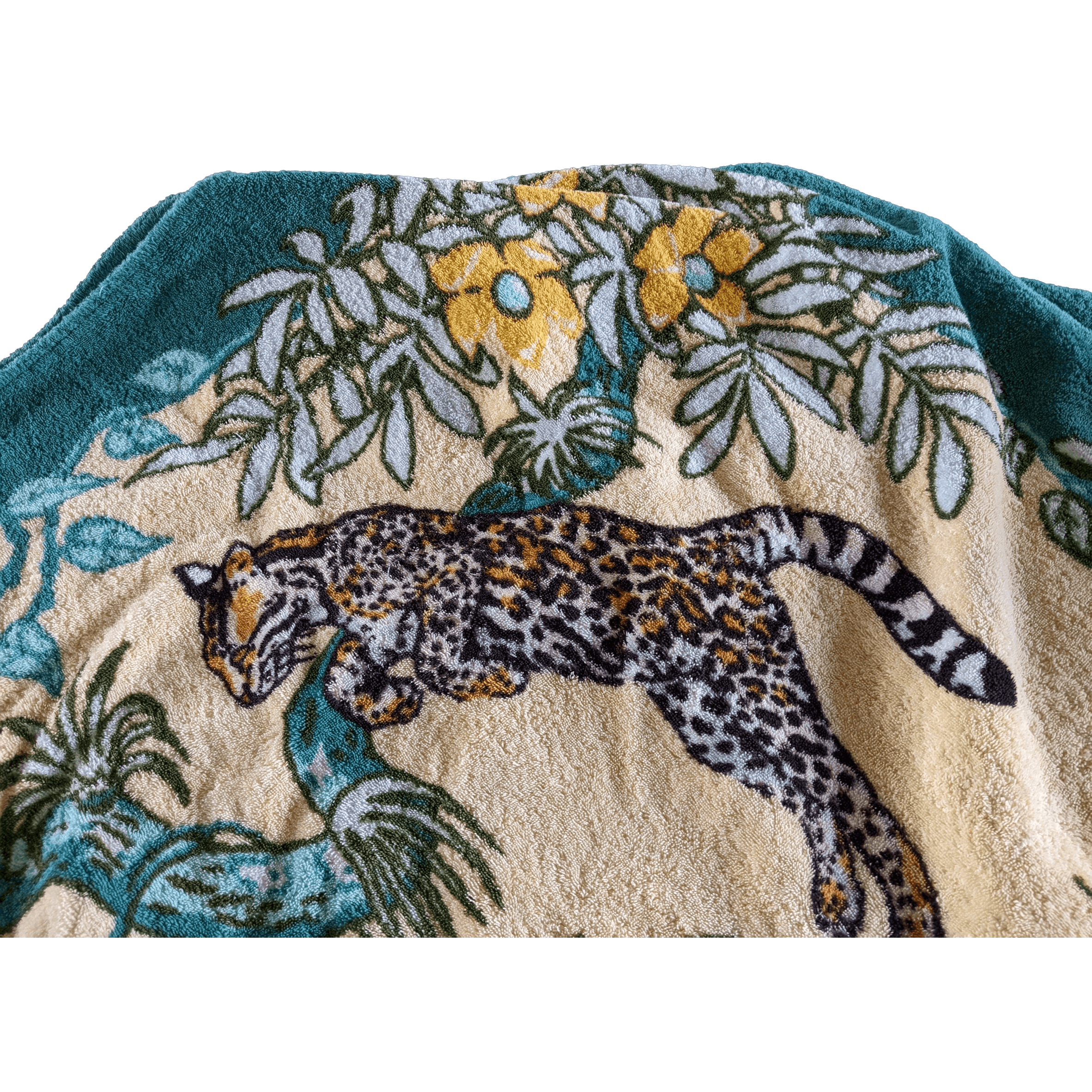 HERMES Les Guepards Huge Terry Beach Towel California XXL
