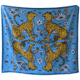 HERMES Les Leopards Beach Towel XXL 145 x 160