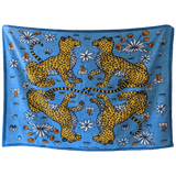 HERMES Les Leopards by Robert Dallet California XXL Beach Towel 150 x 220 cm