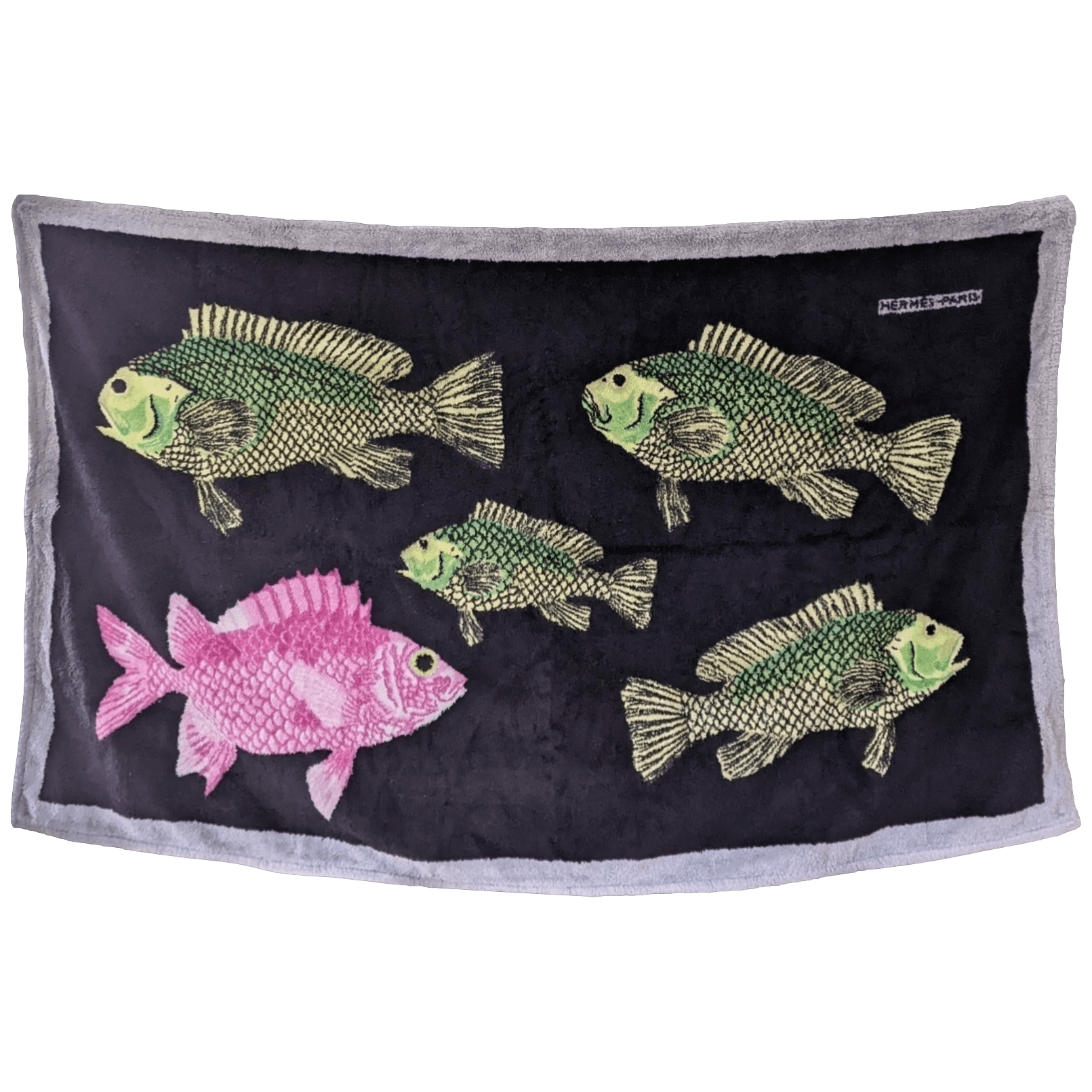 HERMES Lot of 2 Terry Beach Towels 90 x 150 cm