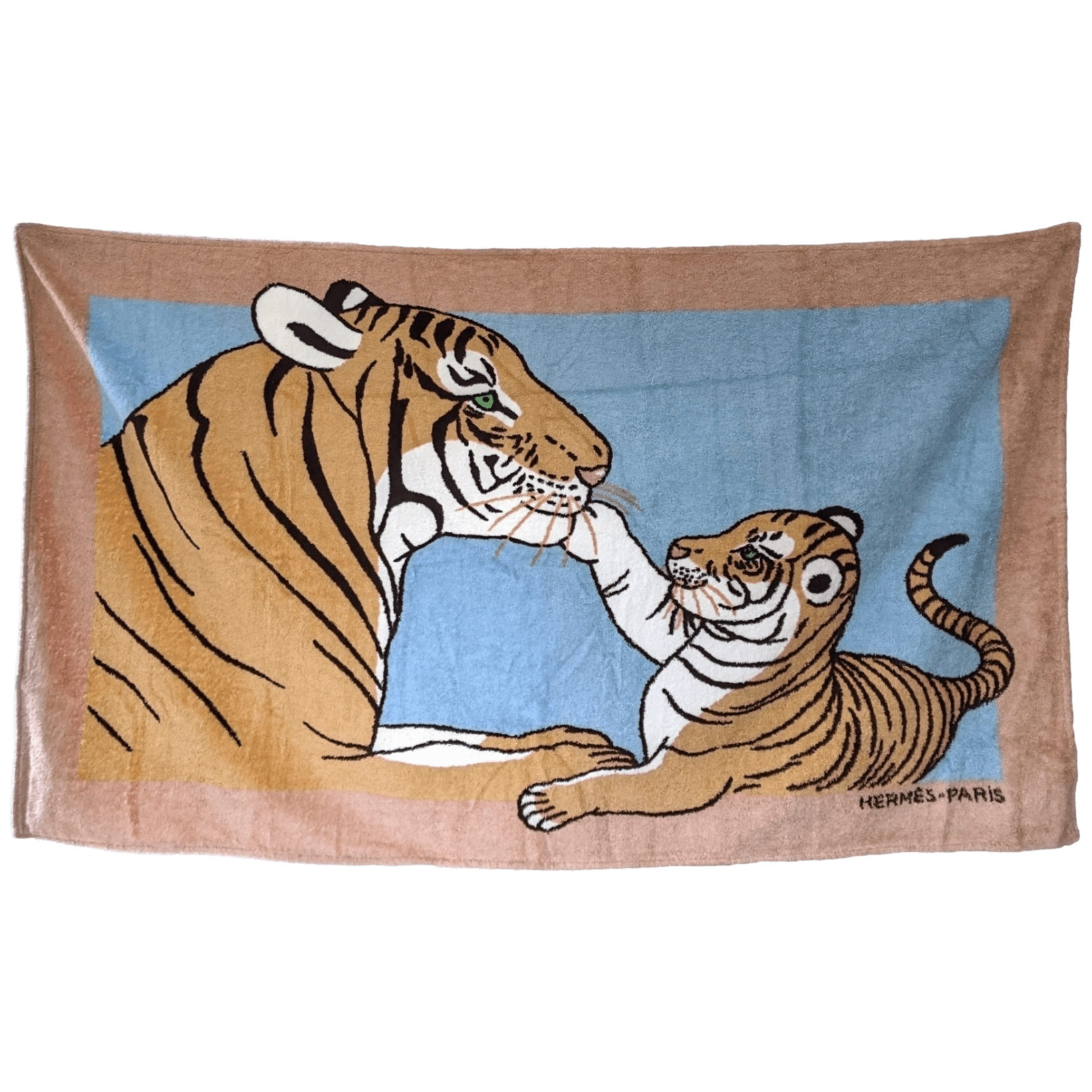 HERMES Lot of 2 Beach Towel 90 x 150 cm