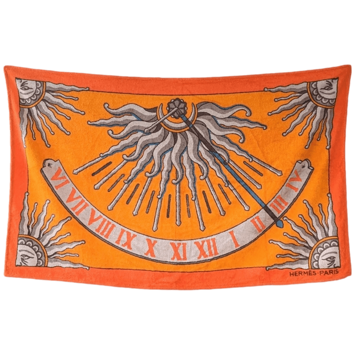 HERMES Lot of 2 items in Cashmere and Terry Cotton