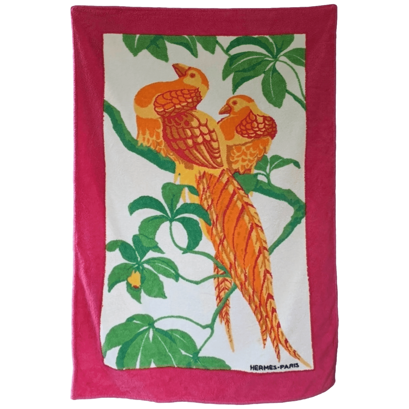 HERMES Hermes Lot de 2 Beach Towels 90 x 150 cm