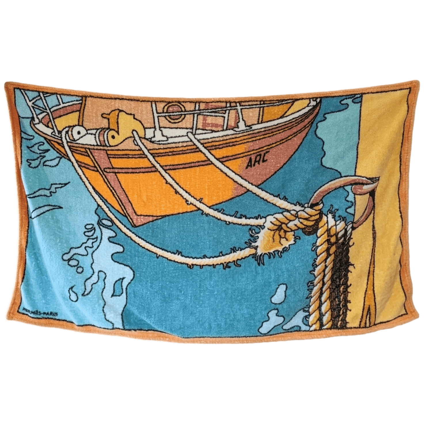 HERMES Hermes Lot de 2 Beach Towels 90 x 150 cm