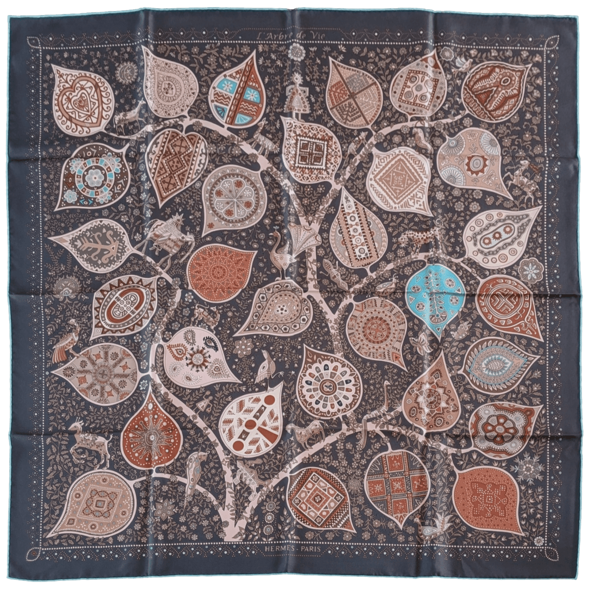 HERMES Lot of 2 beach Towels 90 x 150 cm + 5 Twill Silk Scarves 90 x 90 cm