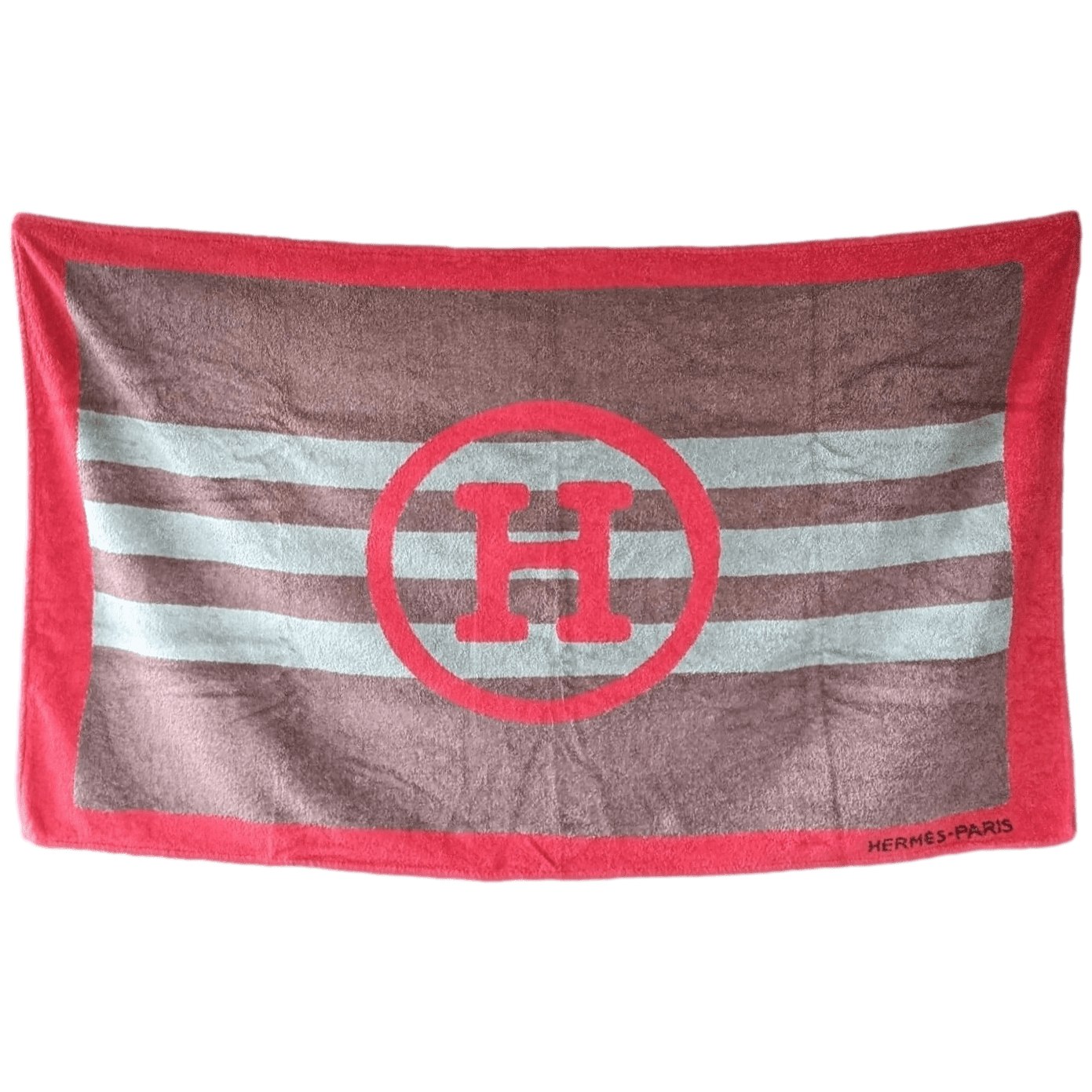 HERMES Lot de 3 Terry Beach Towels 90 x 150 cm