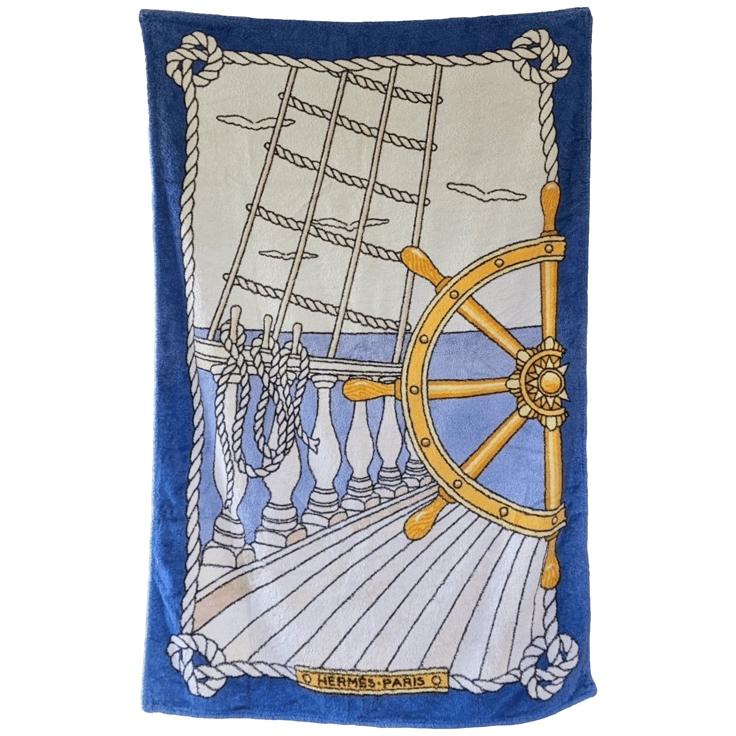 HERMES Lot de 3 Terry Beach Towels 90 x 150 cm