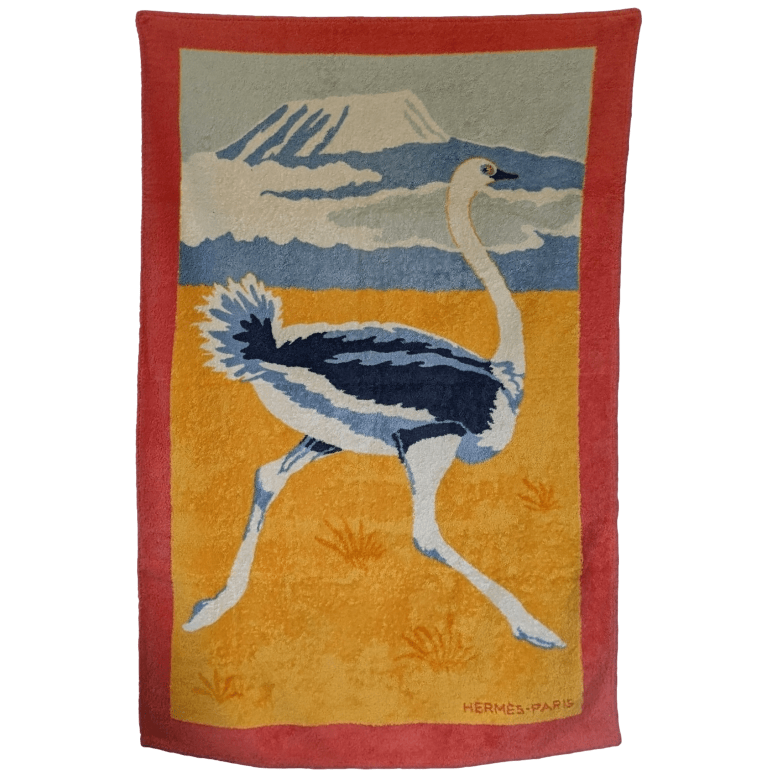 HERMES Lot of 3 Terry Beach Towels 90 x 150 cm
