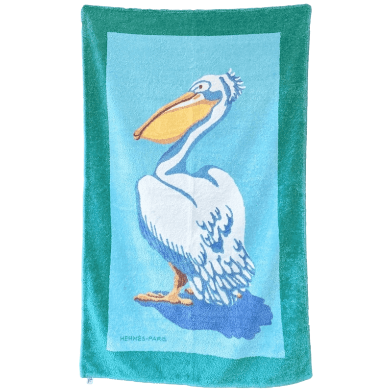 HERMES Lot de 3 Terry Beach Towels 90 x 150 cm