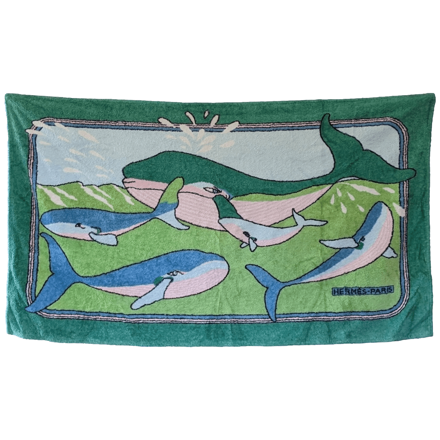 HERMES Lot de 3 Terry Beach Towels 90 x 150 cm