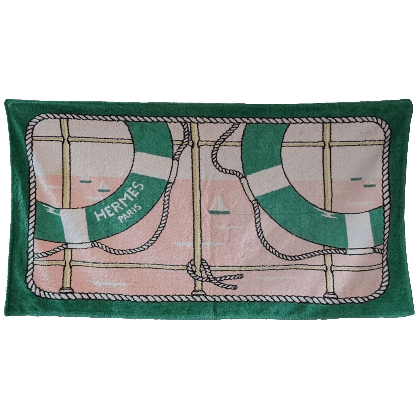 HERMES Lot of 4 Beach Towels 90 x 150 cm