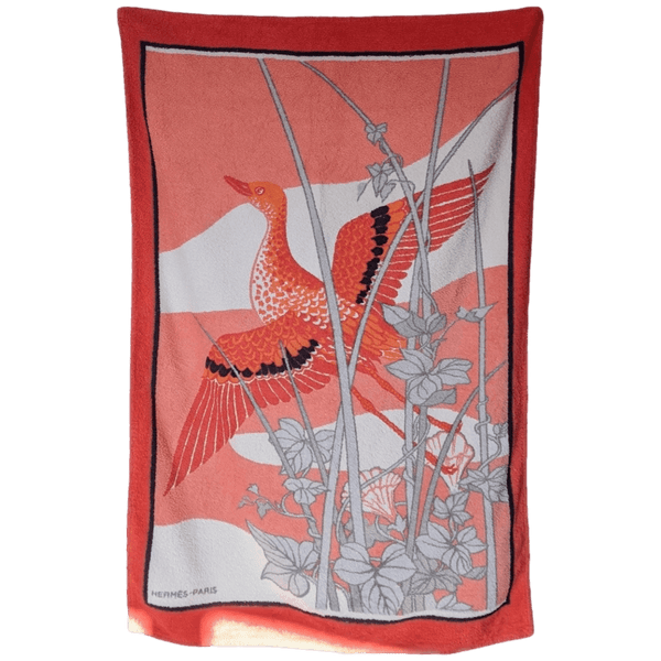 HERMES Lot de 4 draps de plage - Terry Beach Towels