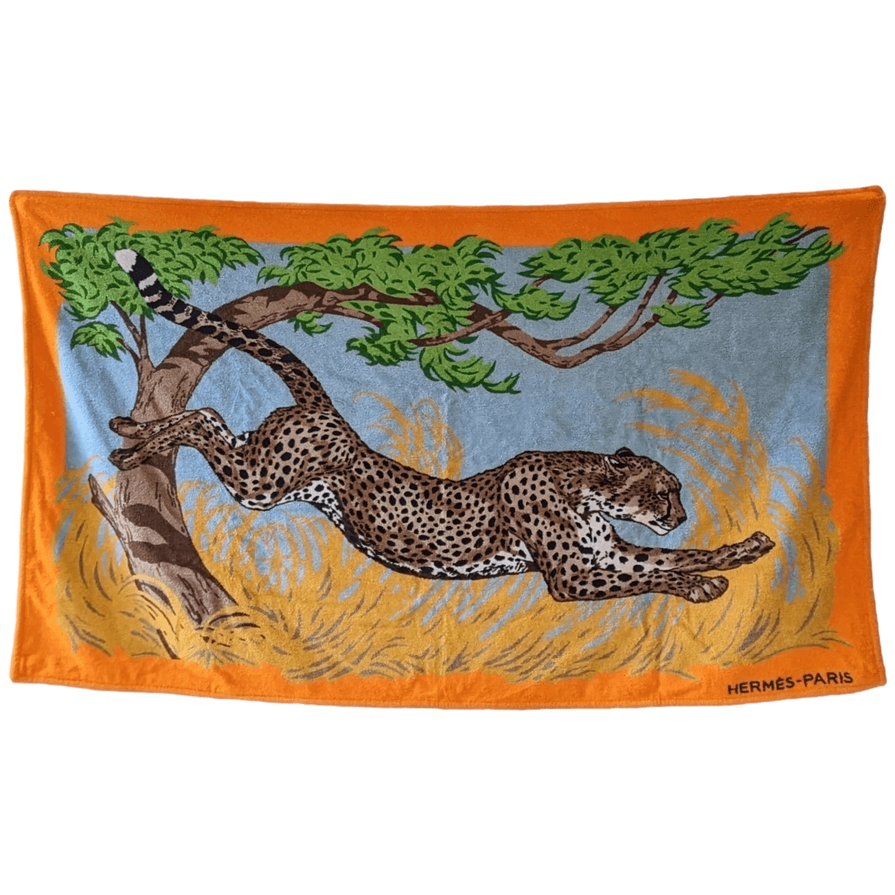 HERMES Lot of 4 Beach Towels 90 x 150 cm
