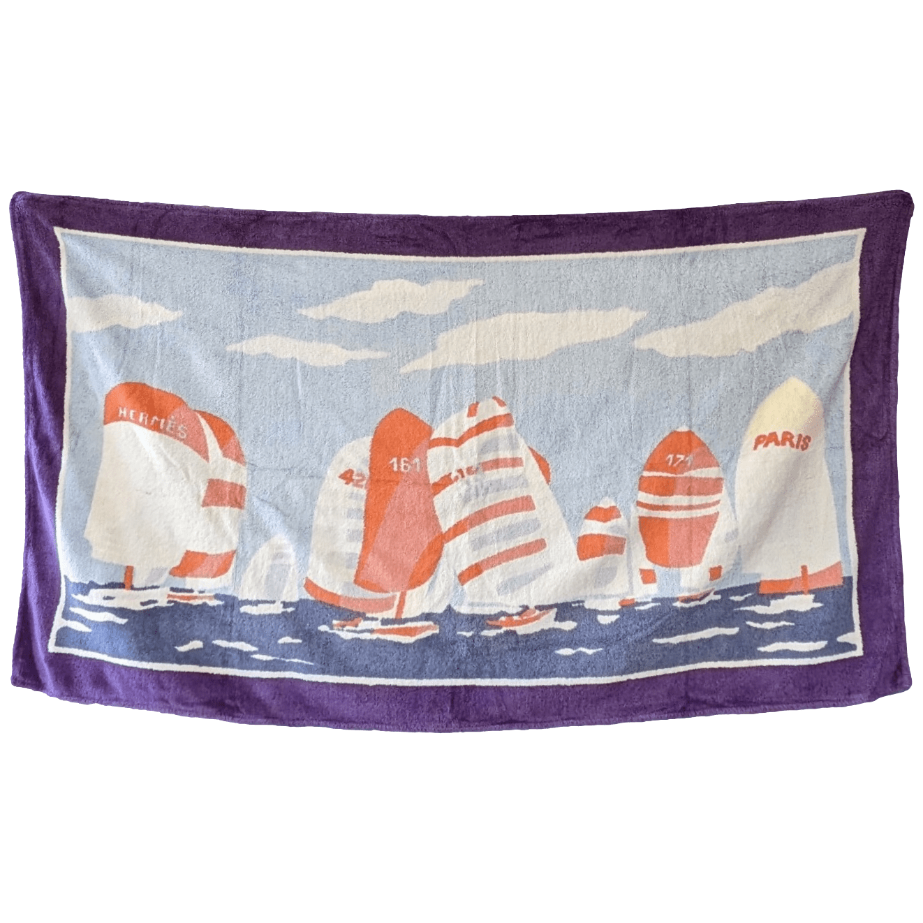 HERMES Lot of 5 Beach Towels 90 x 150 cm