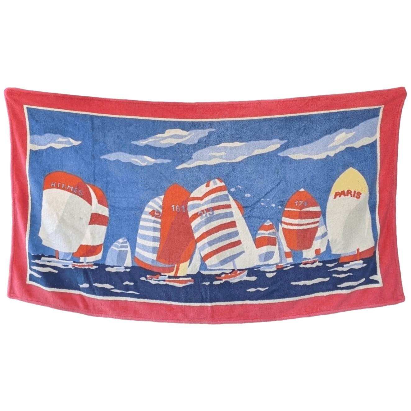 HERMES Lot of 5 Beach Towels 90 x 150 cm