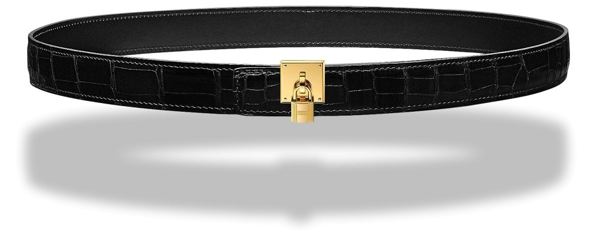 Hermes Luxurious Plated Gold TRESOR Buckle 24 mm RARE, New with Pochette! - poupishop