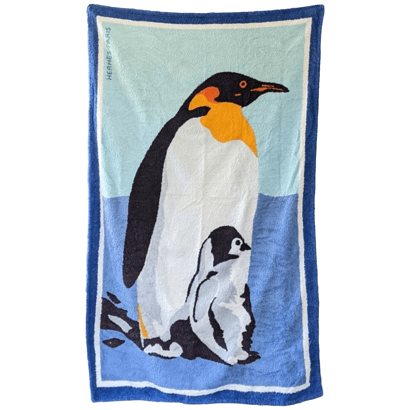 HERMES Manchot Beach Towel 90 x 150 cm